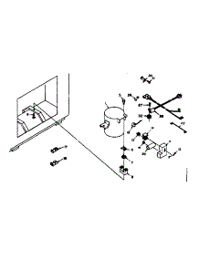 Unit Parts parts for Kenmore Freezer 198.616600 (198616600, 198 616600) from AppliancePartsPros.com