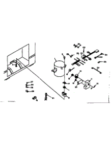Unit Parts parts for Kenmore Freezer 198.616660 (198616660, 198 616660) from AppliancePartsPros.com