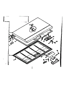 Door Parts parts for Kenmore Freezer 198.616660 (198616660, 198 616660) from AppliancePartsPros.com
