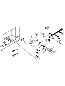 Unit parts for Kenmore Freezer 198.616820 (198616820, 198 616820) from AppliancePartsPros.com