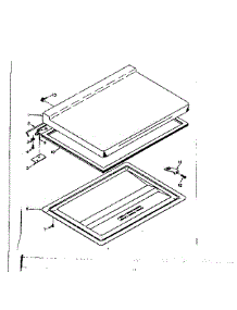 Door Parts parts for Kenmore Freezer 198.617110 (198617110, 198 617110) from AppliancePartsPros.com