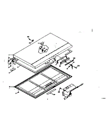 Freezer Door Parts parts for Kenmore Freezer 198.617210 (198617210, 198 617210) from AppliancePartsPros.com
