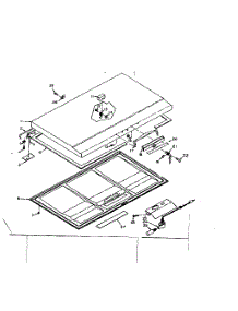 Door Parts parts for Kenmore Freezer 198.617211 (198617211, 198 617211) from AppliancePartsPros.com
