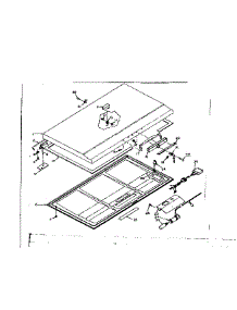 Door Parts parts for Kenmore Freezer 198.617241 (198617241, 198 617241) from AppliancePartsPros.com