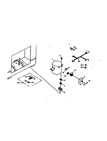 Unit Parts parts for Kenmore Freezer 198.617410 (198617410, 198 617410) from AppliancePartsPros.com