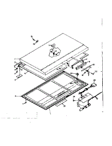 Door Parts parts for Kenmore Freezer 198.617441 (198617441, 198 617441) from AppliancePartsPros.com