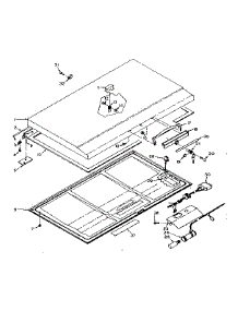 Door Parts parts for Kenmore Freezer 198.617451 (198617451, 198 617451) from AppliancePartsPros.com