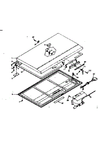 Door Parts parts for Kenmore Freezer 198.617540 (198617540, 198 617540) from AppliancePartsPros.com