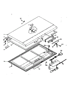 Door Parts parts for Kenmore Freezer 198.617641 (198617641, 198 617641) from AppliancePartsPros.com