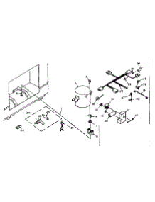 Unit Parts parts for Kenmore Freezer 198.617641 (198617641, 198 617641) from AppliancePartsPros.com
