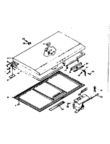 Door Parts parts for Kenmore Freezer 198.617670 (198617670, 198 617670) from AppliancePartsPros.com