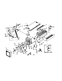Icemaker Parts parts for Kenmore Freezer 198.617690 (198617690, 198 617690) from AppliancePartsPros.com