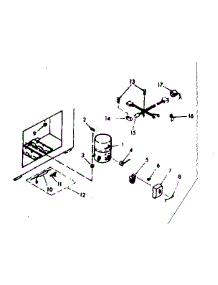Unit Parts parts for Kenmore Freezer 198.618310 (198618310, 198 618310) from AppliancePartsPros.com