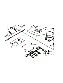 Unit parts for Kenmore Freezer 198.618540 (198618540, 198 618540) from AppliancePartsPros.com