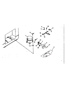 Unit Parts parts for Kenmore Freezer 198.618620 (198618620, 198 618620) from AppliancePartsPros.com