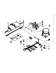 Unit Parts parts for Kenmore Freezer 198.618660 (198618660, 198 618660) from AppliancePartsPros.com