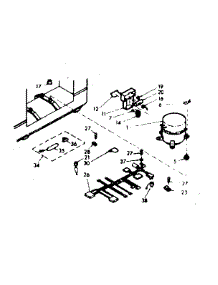 Unit Parts parts for Kenmore Freezer 198.618680 (198618680, 198 618680) from AppliancePartsPros.com