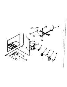 Unit Parts parts for Kenmore Freezer 198.619420 (198619420, 198 619420) from AppliancePartsPros.com
