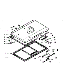 Door Parts parts for Kenmore Freezer 198.619660 (198619660, 198 619660) from AppliancePartsPros.com