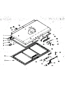 Door Parts parts for Kenmore Freezer 198.619680 (198619680, 198 619680) from AppliancePartsPros.com