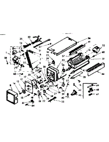 Icemaker Parts parts for Kenmore Freezer 198.619680 (198619680, 198 619680) from AppliancePartsPros.com