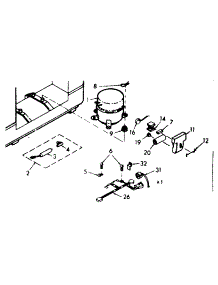 Unit Parts parts for Kenmore Freezer 198.619820 (198619820, 198 619820) from AppliancePartsPros.com