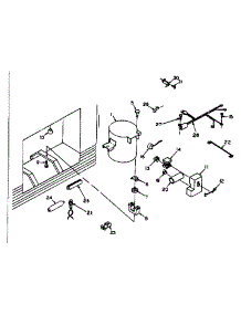 Unit Parts parts for Kenmore Freezer 198.6213130 (1986213130, 198 6213130) from AppliancePartsPros.com