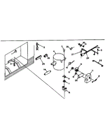 Unit Parts parts for Kenmore Freezer 198.6213170 (1986213170, 198 6213170) from AppliancePartsPros.com