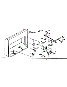 Unit Parts parts for Kenmore Freezer 198.6215260 (1986215260, 198 6215260) from AppliancePartsPros.com