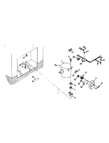 Unit Parts parts for Kenmore Freezer 198.6216150 (1986216150, 198 6216150) from AppliancePartsPros.com