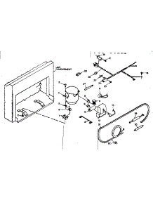 Unit Parts parts for Kenmore Freezer 198.6216200 (1986216200, 198 6216200) from AppliancePartsPros.com