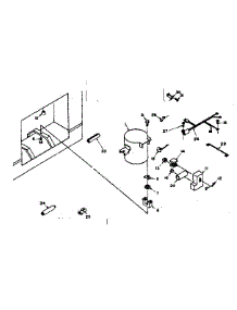 Unit Parts parts for Kenmore Freezer 198.6313130 (1986313130, 198 6313130) from AppliancePartsPros.com
