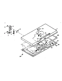 Door Parts parts for Kenmore Freezer 198.6313150 (1986313150, 198 6313150) from AppliancePartsPros.com