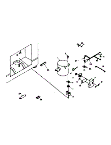 Unit Parts parts for Kenmore Freezer 198.6313150 (1986313150, 198 6313150) from AppliancePartsPros.com