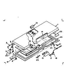 Door Parts parts for Kenmore Freezer 198.6313170 (1986313170, 198 6313170) from AppliancePartsPros.com