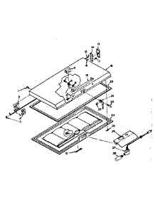 Door Parts parts for Kenmore Freezer 198.6315260 (1986315260, 198 6315260) from AppliancePartsPros.com