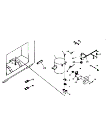 Unit Parts parts for Kenmore Freezer 198.6410220 (1986410220, 198 6410220) from AppliancePartsPros.com