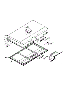 Door Parts parts for Kenmore Freezer 198.6412170 (1986412170, 198 6412170) from AppliancePartsPros.com