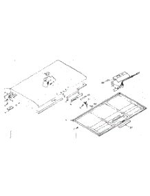 Door Parts parts for Kenmore Freezer 198.6412220 (1986412220, 198 6412220) from AppliancePartsPros.com
