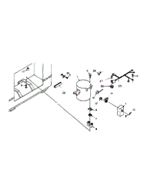 Unit Parts parts for Kenmore Freezer 198.6413100 (1986413100, 198 6413100) from AppliancePartsPros.com