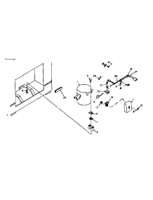 Unit Parts parts for Kenmore Freezer 198.6413170 (1986413170, 198 6413170) from AppliancePartsPros.com