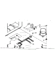 Unit Parts parts for Kenmore Freezer 198.710470 (198710470, 198 710470) from AppliancePartsPros.com