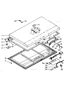 Door Parts parts for Kenmore Freezer 198.710640 (198710640, 198 710640) from AppliancePartsPros.com