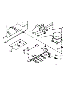 Unit Parts parts for Kenmore Freezer 198.710670 (198710670, 198 710670) from AppliancePartsPros.com