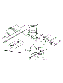 Unit Parts parts for Kenmore Freezer 198.710820 (198710820, 198 710820) from AppliancePartsPros.com