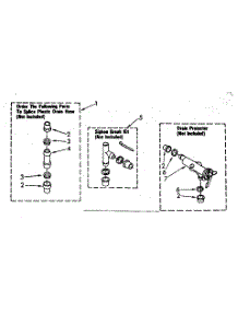 Water System parts for Kenmore Washer 110.82692110 (11082692110, 110 82692110) from AppliancePartsPros.com