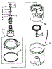 Agitator, Basket And Tub Parts