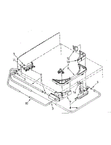 Bleach, Detergent And Rinse Dispenser Parts parts for Kenmore Washer 110.82692340 (11082692340, 110 82692340) from AppliancePartsPros.com