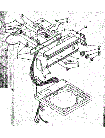 Control Panel Parts parts for Kenmore Washer 110.82692620 (11082692620, 110 82692620) from AppliancePartsPros.com