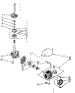 Brake, Clutch, Gearcase, Motor And Pump